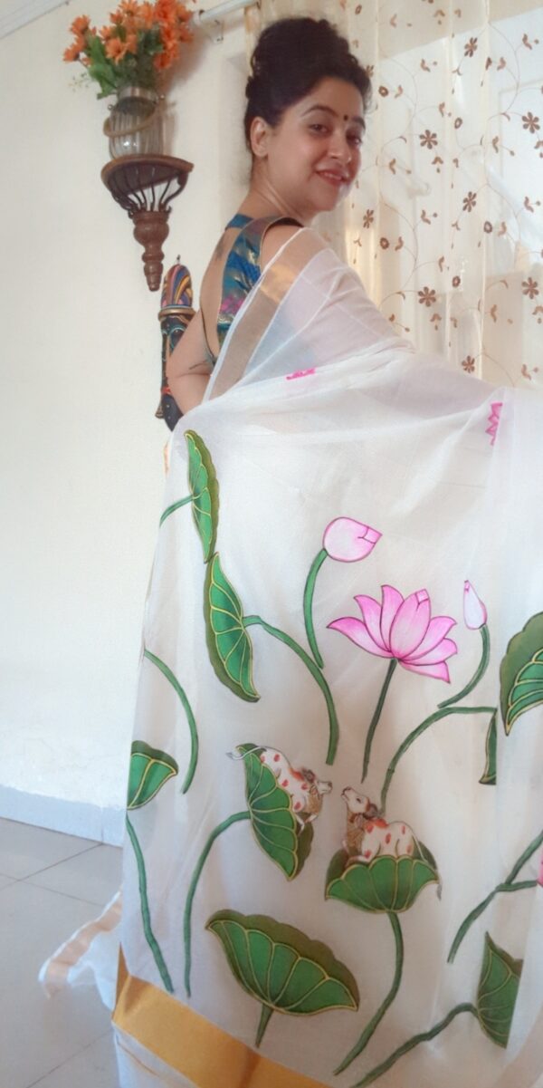 handpainted kerala cotton - littlethings by preeya